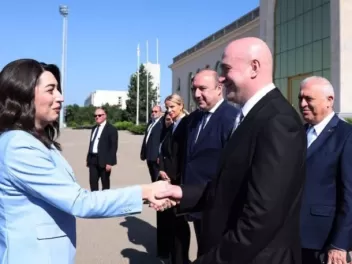 ՀՀ ՆԳ նախարար Արփինե Սարգսյանը աշխատանքային ա...