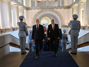Նախագահ Վահագն Խաչատուրյանը Պրահայում երախտագ...