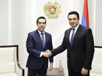 Ալեն Սիմոնյանն ընդունել է Հայաստանում Բրազիլիայի դեսպանին՝ առաքելության ավարտից առաջ