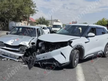 Ավտովթար՝ Արմավիրի մարզում․ բախվել են «BYD»-ն...