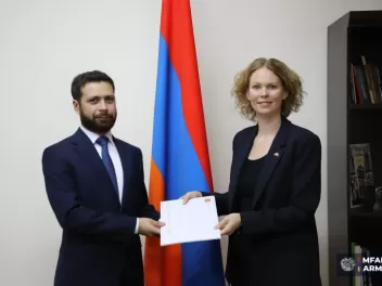 Դանիայի նորանշանակ դեսպանն իր հավատարմագրերի...
