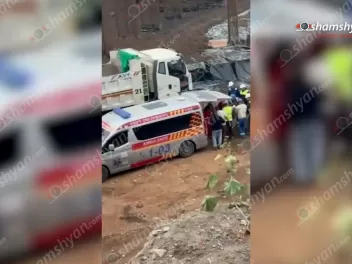 Երևանում կառուցվող էլիտար շենքի 7 մետր բարձրո...