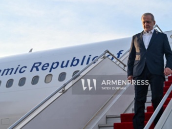 Իրանի նախագահը ժամանել է Հայաստան