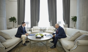Փաշինյանն ընդունել է Goldman Sachs-ի գլոբալ հարցերով նախագահին