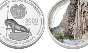 ԿԲ-ն հոկտեմբերի 20-ին շրջանառության մեջ կդնի «Քարերի սիմֆոնիա» արծաթե հուշադրամը