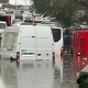 Անձրևի հետևանքը․ 26 երթուղին սպասարկող ավտոբուսն ուղևորներով մնացել էր ջրի մեջ
