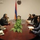 Անահիտ Մանասյանը հանդիպել է Սյունիքի մարզպետի հետ