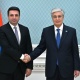 Ալեն Սիմոնյանը հանդիպել է Ղազախստանի նախագահ Կասիմ-Ժոմարտ Տոկաևի հետ