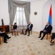 Մհեր Գրիգորյանն ընդունել է Զինծառայողների ապահովագրության ազգային հիմնադրամի հոգաբարձուների խորհրդի նախագահին