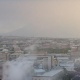 Ուժեղ քամու հետևանքով Երևանի կենտրոնում արձանագրվել է փոշու կոնցենտրացիայի զգալի աճ