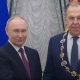 Պուտինը Լավրովին շնորհել է ՌԴ բարձրագույն պարգևը