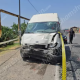 «Ford Transit» մակնիշի ավտոմեքենան բախվել է կայանված «Mercedes Sprinter»-ին