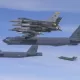 США, Южная Корея и Япония провели совместные учения с участием бомбардировщика B-52