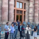 Մի խումբ արցախցիներ մտան կառավարության շենք
