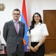 Անահիտ Մանասյանը ՄԹ դեսպանի հետ հանդիպմանն ընդգծել է իրավունքի գերակայությանն ուղղված  համատեղ ծրագրերը