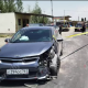 Լուսագյուղում բախվել են «Kia»-ն, «Ford»-ն ու «ՎԱԶ 2106»-ը