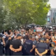 Իրավիճակը դատարանի առջև, որտեղ ընթանում է Բագրատ սրբազանի դատավարությունը