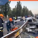 Երևան-Սևան ճանապարհին «Ford»-ը դուրս է եկել երթևեկելի հատվածից և բախվել ճանապարհի բաժանարար երկաթե արգելապատնեշին