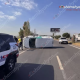 Կոտայքում «Ford Transit»-ը «բախվել է բազալտե եզրաքարին և կողաշրջվել