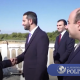 Ռուբեն Ռուբինյանը Մարգարայի անցակետի մոտ դիմավորում է Սերդար Քըլըչին
