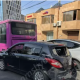 Ազատության պողոտայում բախվել են «Tesla»-ն, «Nissan»-ն