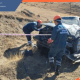 Երևան-Մեղրի ավտոճանապարհին «BMW»-ն դուրս է եկել երթևեկելի հատվածից և շրջվել