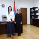 Անահիտ Մանասյանը ընդունել է ՀՀ-ում Լատվիայի Հանրապետության դեսպան Էդիտե Մեդնեին