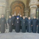Գարեգին Բ-ը օրհնեց և քաջալերեց Արագածոտնի թեմի բերման ենթարկված քահանաներին