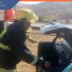 Երևան-Մեղրի ավտոճանապարհին «Mercedes-Benz»-ը դուրս է եկել ճանապարհի երթևեկելի հատվածից և բախվել հողաթմբին