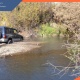 Փրկարարներն օգնություն են ցուցաբերել քաղաքացուն՝ ավտոմեքենան դուրս բերելով գետից