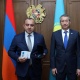 ՀՀ Սահմանադրական դատարանի նախագահն ընդունել է Ղազախստանի դեսպանին