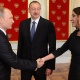 Ռուսաստանի և Ադրբեջանի նախագահների միջև բարեկամական զրույցին միացել է նաև Մեհրիբան Ալիևան․ Զախարով