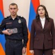 Արփինե Սարգսյանը հանդիպել է պարեկային մի խումբ ծառայողների