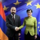 Արարատ Միրզոյանը Բրյուսելում հանդիպել է ԵՄ ընդլայնման հարցերով հանձնակատար Մարթա Կոսի հետ