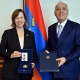 ՀՀ նախագահը պարգևատրել է Քրիստինա Քվինին Բարեկամության շքանշանով