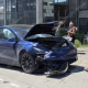 Զովունիում բախվել են «Tesla»-ն և «Volkswagen Vento»-ն