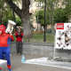«Բոլորին դեմ եմ» կուսակցությունն իր քարոզարշավը սկսել է ակցիայով՝ ցեխ նետելով պաստառի վրա