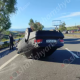 «Չայնիի» ոլորանների սկզբնամասում «BMW»-ն բախվել է երկաթե արգելապատնեշին և գլխիվայր շրջվել