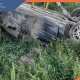 Երևան-Երասխ ճանապարհին «Opel»-ը դուրս է եկել ճանապարհի երթևեկելի գոտուց և գլխիվայր հայտնվել հարակից դաշտամիջյան հատվածում