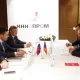 Պապոյանը հանդիպել է ՌԴ արդյունաբերության և առևտրի նախարարի հետ