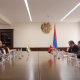 Սուրեն Պապիկյանն ընդունել է Հնդկաստանի Պաշտպանական ազգային քոլեջի հրամանատարին