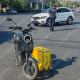 Շախմատի տան դիմաց բախվել են «Mercedes»-ն ու մոպեդը